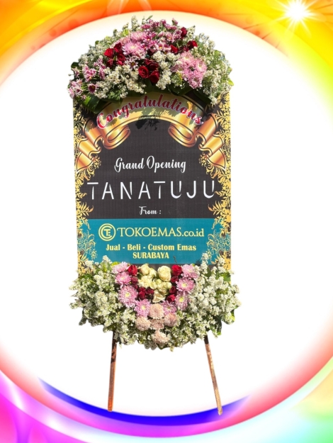 Bunga Papan Ucapan Paper Flower